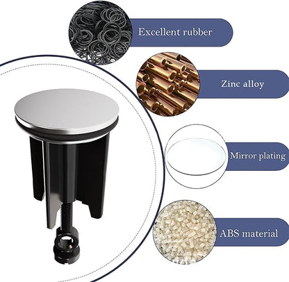 Bathroom Sink Stopper Drain Plunger Replacement Manual Lift Drain Plugs Drain Filter Wash Basin Sink Plug