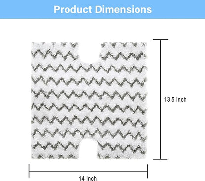 S3973D Steam Mop Replacement Pads for Shark Lift-Away Pro & Genius Steam Pocket Mop S3973 S3973D S5003D S3973WM S5001 S5002Q S5003A S5004 S5004W S6001W S6001WM S6002 S6002C,Part # P184WQ, 8 Pack
