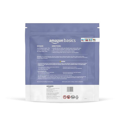 Amazon Basics Laundry Detergent Pacs, Lavender Scent, HE Compatible, Easy to Use Pre-Measured Pods, Clean Clothes, 120 Count (New Packaging)