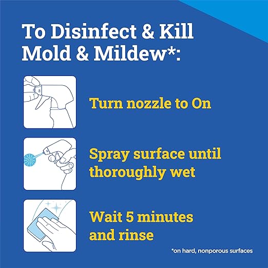 CloroxPro Tilex Disinfecting Instant Mold and Mildew Remover Refill, 128 Ounces Each (Pack of 4) (35605) Package May Vary