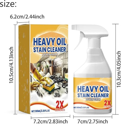Kitchen Cabinet Cleaners and Polishers, 100ml All Purpose Kitchens Heavy Oil Cleaning Agent, Multipurpose Kitchen Cleaner Spray for Countertops, Stovetop, Ovens and Appliances (1)