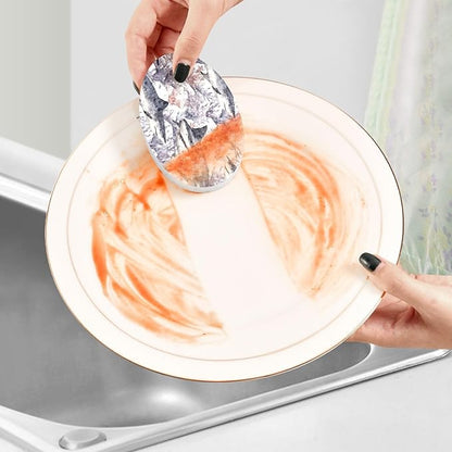 Shark Kitchen Scrub Sponges, Pop-up Kitchen Cleaning Sponges Reusable Dish Washing Sponges for Bathroom Household Cleaning 3 Pack - Non Scratch Scrubber