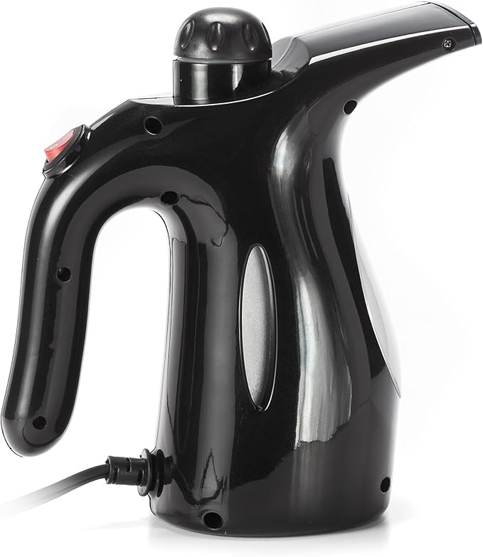 Dominion SteamMax™ Portable Handheld Garment Steamer - Ideal for Home or Travel, Fast Heating, Removes Wrinkles on Clothes and Fabric, ETL Certified (Black)