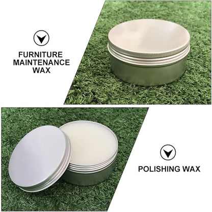 SUPVOX Wood Floor Polishing Wax Furniture Care Wax 1 Set for Hardwood Floor