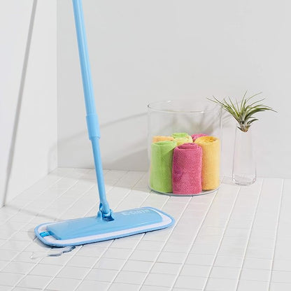 E-Cloth Mini Deep Clean Mop Head, Microfiber Mop Head Replacement for Floor Cleaning, Great for Hardwood, Laminate, Tile and Stone Flooring, Washable and Reusable, 100 Wash Guarantee, 1 Count