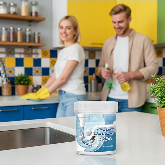 Sink Unblocker | 200 g of Powerful Unclogging Agent | Unclogging Agent | for Kitchen Bathroom Shower and Pipes