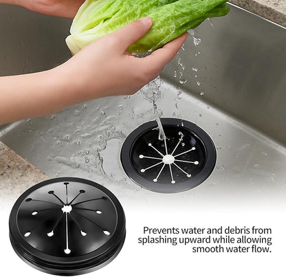 3 Pcs Garbage Disposal Splash Guard, Durable Rubber Material, 3.1-Inch Universal Fit for Splash Guard Sink Baffle Disposal Replacement Waste Food Disposal Part