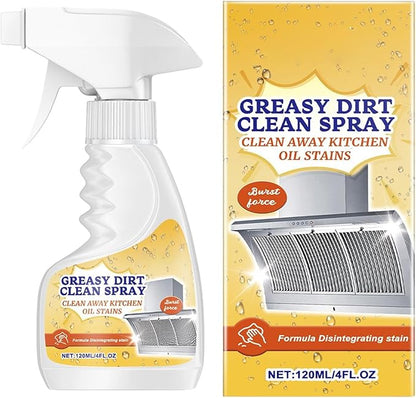 Cleaning Spray - 120ml Stain Remover | Efficient Multi Purpose Foam Cleaner | Kitchen Degreaser Cleaners Spray For Ovens Cabinet Pots Appliances Household Bathroom Microwave Doors Hoods Glass