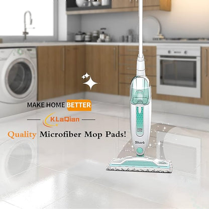 2 Pack Steam Mop Pads for Shark S1000 S1000A S1000C S1000WM S1001C Replacement Steamer Mop Pads ，Washable Microfiber Mop Pads for All Hard Floors