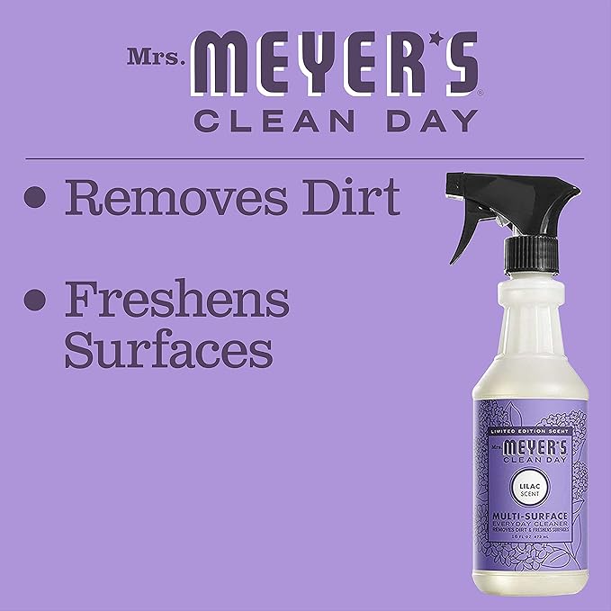 Mrs. MEYER'S Clean Day Limited Edition Lilac Scent Kitchen Basics Set