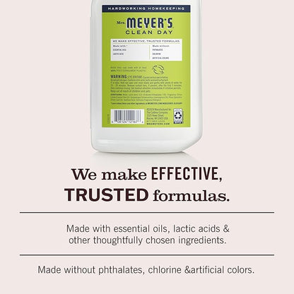 MRS. MEYER'S CLEAN DAY Liquid Toilet Bowl Cleaner, Stain Removing, Lemon Verbena, 24 oz