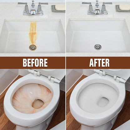 Rust-Oleum Whink Rust Stain Remover | Heavy-Duty Iron Stain Remover for White Toilets & Sinks, Colorfast Fabric & Carpets | 32 oz