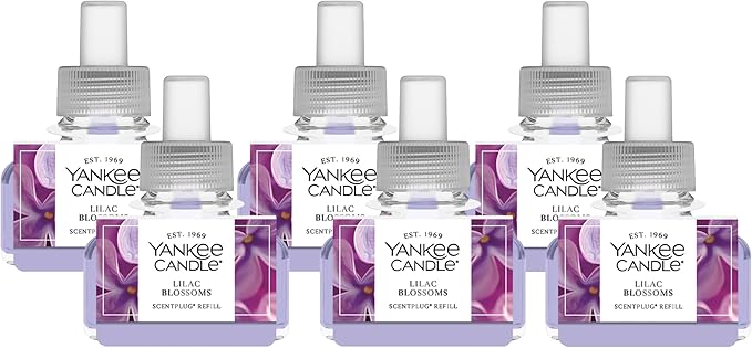 Yankee Candle Lilac Blossoms ScentPlug Refills (Pack of 6)