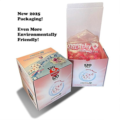 UNfilthy Concentrated Cherry Blossom Laundry Pacs (120)