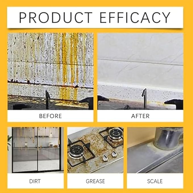Kitchen Heavy Oil Cleaner,Clean Up Kitchen Oil Stains, All Purpose Kitchen Heavy Oil Cleaning Agent, Powerful Clean Kitchen Oil Stains Spray, Oil Enemy Foaming Cleaner (1 pcs)