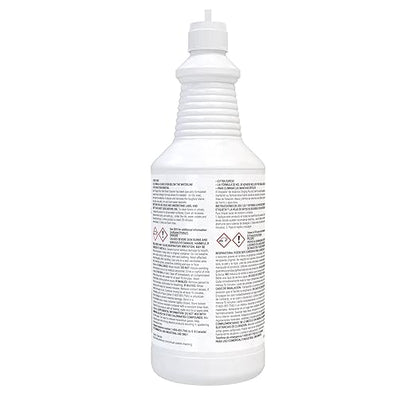 Diversey CREW 9302467 Clinging Plus Toilet Bowl Cleaner, Commercial Strength Formula Cleans Urinals, Ceramic, Porcelain, Unscented Green Liquid, Ready-to-Use Squeeze, 32-Ounce (Pack of 12)
