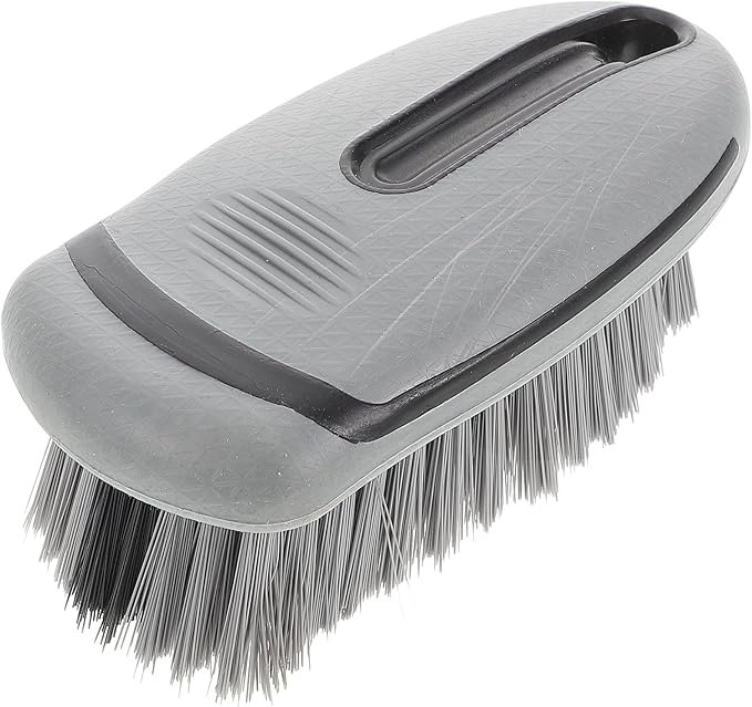 Car Interior Cleaning Brush Small Scrub Brush for Cleaning Carpets for Car Upholstery and Home Use