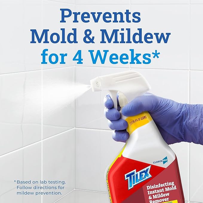 Tilex CloroxPro Disinfecting Instant Mold and Mildew Remover Spray, 32 oz. (35600)