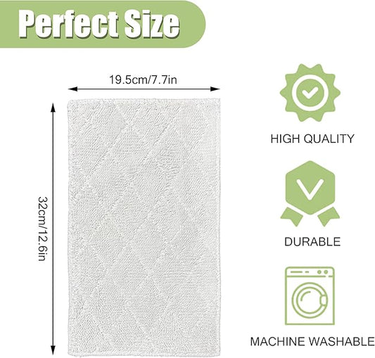 Light n Easy Steam Mop Pads Replacement for OApier S5 and SENMO Steam Mop Floor Cleaning Cloths Compatible with Light 'N' Easy S3601 S3101 S7326 7688ANB 7688ANW 7618ANB 7618ANW S6 S15 S1 S4 S5 S12