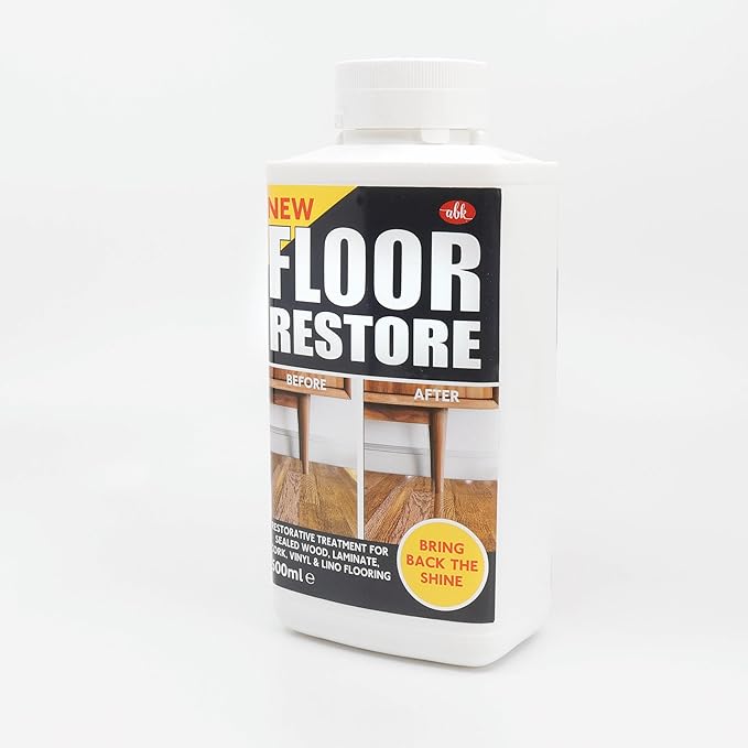 New Floor Restore | Restorative Treatment for Wood and Laminate Flooring | Bring back the shine! | 500ml