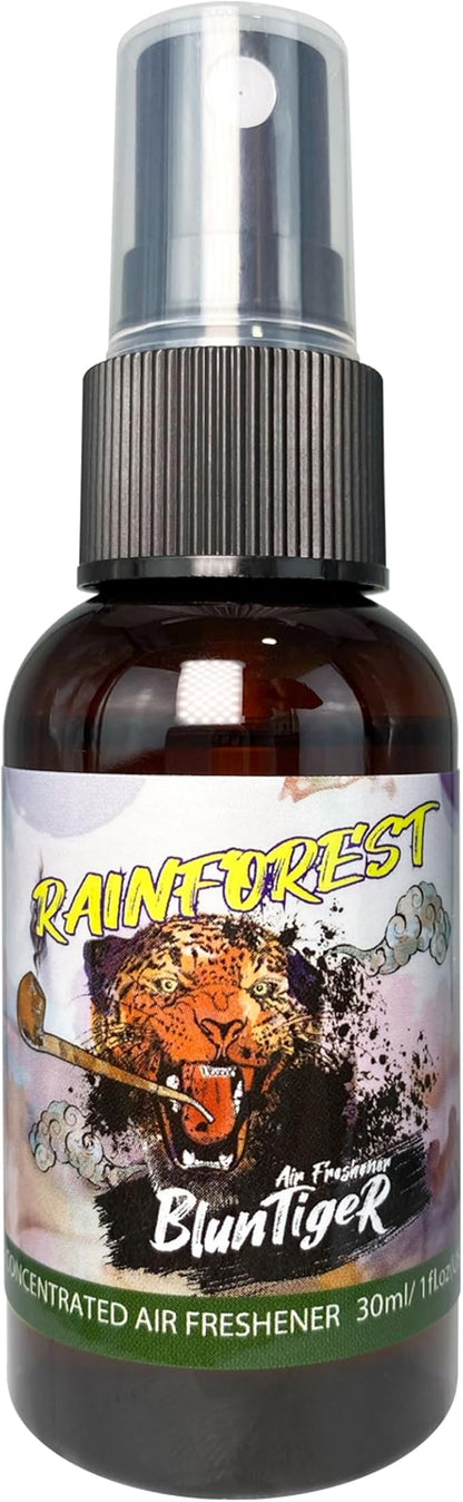 High Concentrated Strong Oil Based Air Freshener (Inspired by Rainforest) 30ml/1oz Car, Room, Home and Bathroom Deodorizer & Odor Eliminator Spray