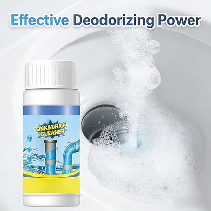 2026 New Sink Drain Cleaner, Wild Sink and Drain Cleaner, Powerful Pipe Dredging Agent for Kitchen Toilet Sink Plumbing (3pcs)