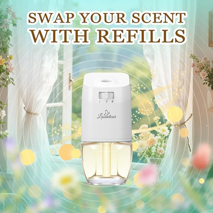 Plug In Refills Air Freshener 12 Pack – Ocean Breeze, Fresh Linen, Bohemia Forest, Winds in Summer, Scented Refill for Home, Bathrooms Use, Compatible with Air Wick & Glade, Not for Glade Plus