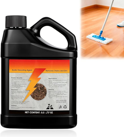 Solubril Tile Cleaner-Heavy Duty Solubrilho Floor Cleaner,Multipurpose Powerful Removing Tile Cleaner Liquid,for Multi-Surfaces, Easy to Rinse & No Residue & Non-Slip(17 Oz)