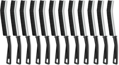 Amazon Basics Hard Bristle Grout and Tile Cleaning Brush, 12-Pack