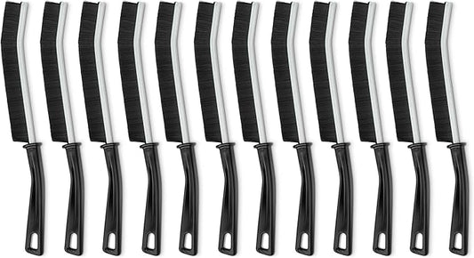 Amazon Basics Hard Bristle Grout and Tile Cleaning Brush, 12-Pack