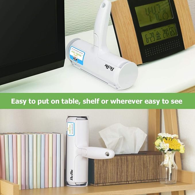 Nado Care Pet Hair Remover Roller – Reusable & Self-Cleaning, Removes Dog & Cat Fur from Furniture, Carpets & Clothes – No Tape or Batteries Required