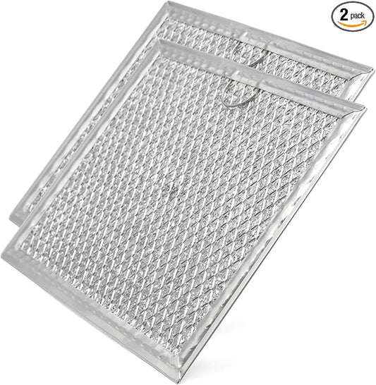 2Pcs Microwave Oven Grease Filter Replacement for Samsung Model ME19R7041FS ME19R7041FS/AA ME19R7041FT ME19R7041FT/AA ME19R7041FB ME19R7041FB/AA