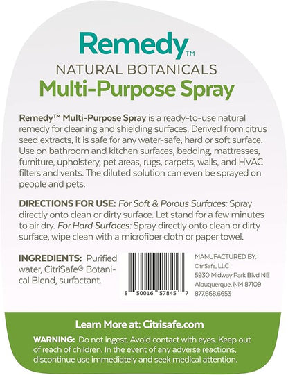 Remedy Multi-Purpose Treatment Spray - All Purpose Cleaner Spray - Kitchen and Bathroom Cleaner