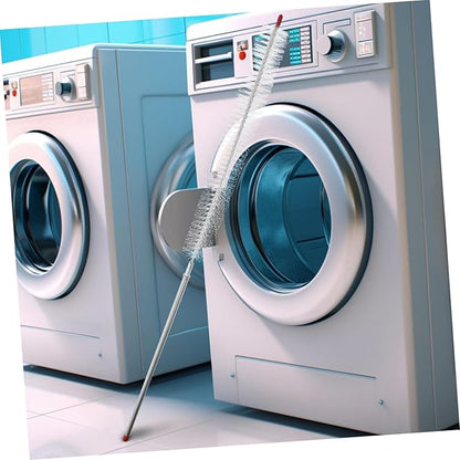 Cabilock Long Handle Washing Machine Brush Adjustable Dryer Vent Cleaner Flexible Lint Remover for Laundry Machines and Ventilation Systems