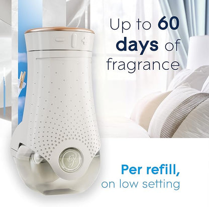 Plugins Scented Oil, Air Freshener Refill Clean Linen, 1.34 Oz 2-Count (Pack of 2)