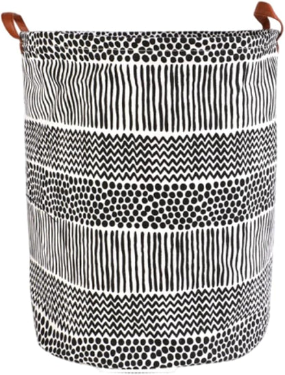1PC Folding Laundry Basket Round Storage Bin Bag Large Hamper Collapsible Clothes Toy Basket Bucket Organizer Large Capacity