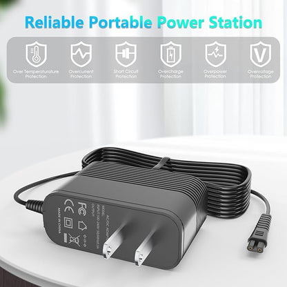 9V Charger for Electric Spin Scrubber Compatible with Homitt，LABIGO， kHelfer Electric Spin Scrubber Adapter Power Cord