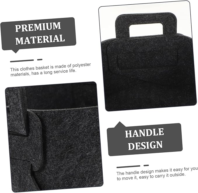 ULTECHNOVO Bathroom Laundry Hamper Laundry Basket Organizer Capacity for Bedroom Closet Apartment