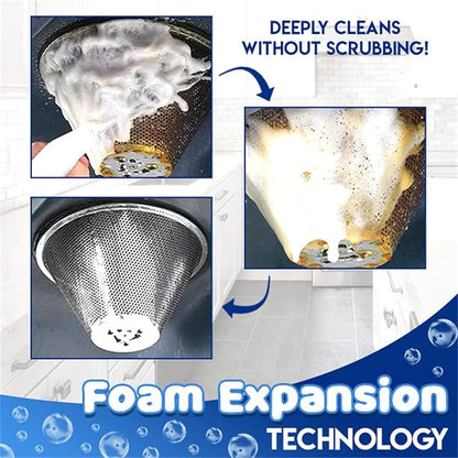 Kitchen All-Purpose Cleaner,Multipurpose Dirt Cleanser,Multi-Purpose Kitchen Grease Cleaner Foam Kitchen Non Greasy Dirt Cleaner Spray (3pcs)