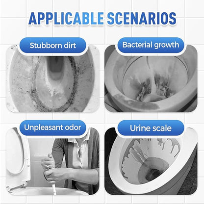 Foam Toilet Cleaner, 2025 Upgrade Toilet Bowl Cleaner, Advanced Bathroom Cleaner for Home, Non-Toxic Toilets Cleaning Powder with Families (2)