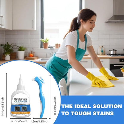 Mold stain removal gel cleaner, washing machine cleaner, washing machine, refrigerator seals, tile caulking agent, kitchen sink bathroom cleaning caulking agent suitable gel