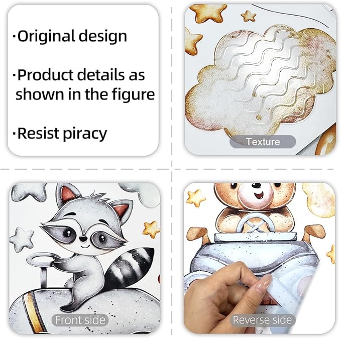 Wall Stickers Decals Kids Peel and Stick Removable for Nursery Kids Bedroom Living Room décor Boys Playroom (Balloon Animal car)