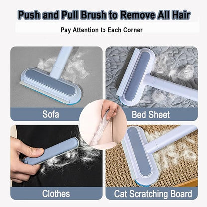 Multi Function Pet Hair Remover for Cat Dog, Pet Hair Cleaner, Fur Removal Tool, Washable brush for Bed, Sofa, Carpet, Rug, Car Mat, Clothes and Couch