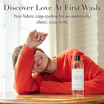 The Laundress Wool & Cashmere Shampoo, Double Concentrated, Cedar Scent, Wool Detergent, Wool wash, Cashmere Shampoo, 16 Fl Oz (Pack of 2)