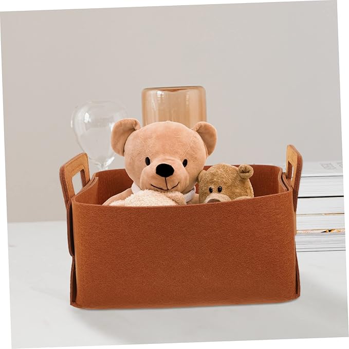 Vaguelly Foldable Laundry Hamper Space Saving Dirty Clothes Basket Sturdy Handles Portable and Decorative Storage Organizer for Bedroom Bathroom and Travel