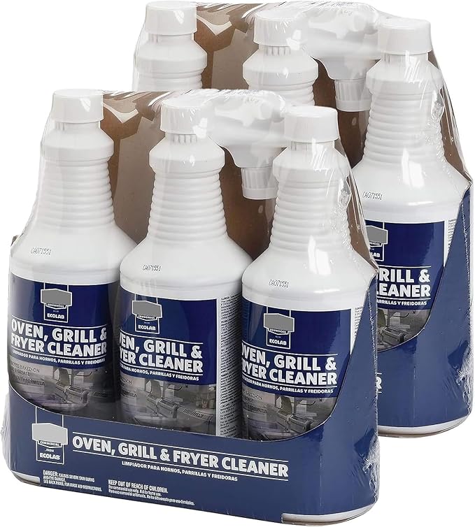 2 Pack Value Pack Oven, Grill and Fryer Cleaner (32 oz, 3 pk.) Total 6 Pack (192 oz)