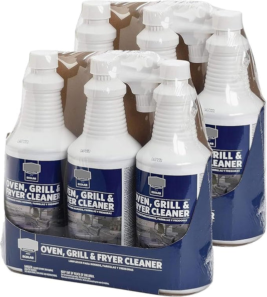 2 Pack Value Pack Oven, Grill and Fryer Cleaner (32 oz, 3 pk.) Total 6 Pack (192 oz)