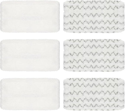 2747A 1543A for Bissell Symphony Pet Steam Mop Replacement Pads - 6 Pack, for Bissell PowerFresh Vac & Steam 2747A, 1132, 1543, 1252, 1652 1530 1632