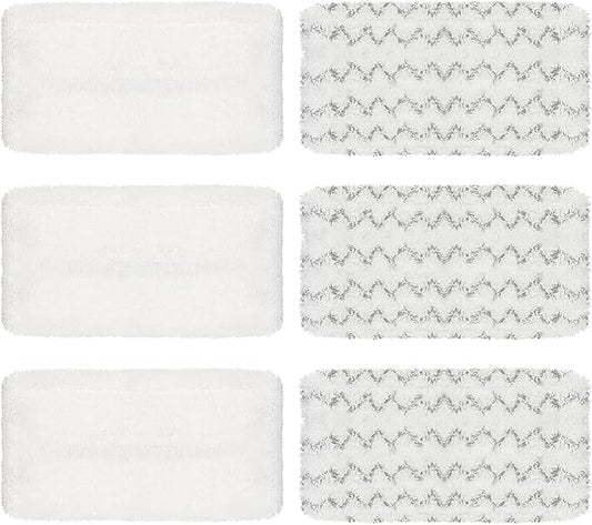 2747A 1543A for Bissell Symphony Pet Steam Mop Replacement Pads - 6 Pack, for Bissell PowerFresh Vac & Steam 2747A, 1132, 1543, 1252, 1652 1530 1632
