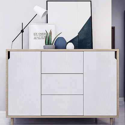 Heroad Peel and Stick Wallpaper 17.5" x 197" Wood Contact Paper Wood Wallpaper White Wood Grain Contact Paper Thicken Textured for Cabinets and Drawers Countertops Waterproof Self Adhesive Vinyl
